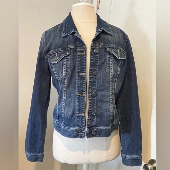 Melrose and Market Dark Wash Denim Jacket Small - Picture 7 of 7